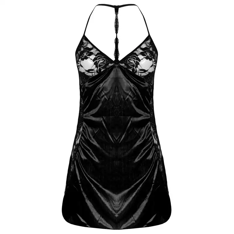 لباس خواب زنانه ماییلدا مدل 4479 رنگ مشکی