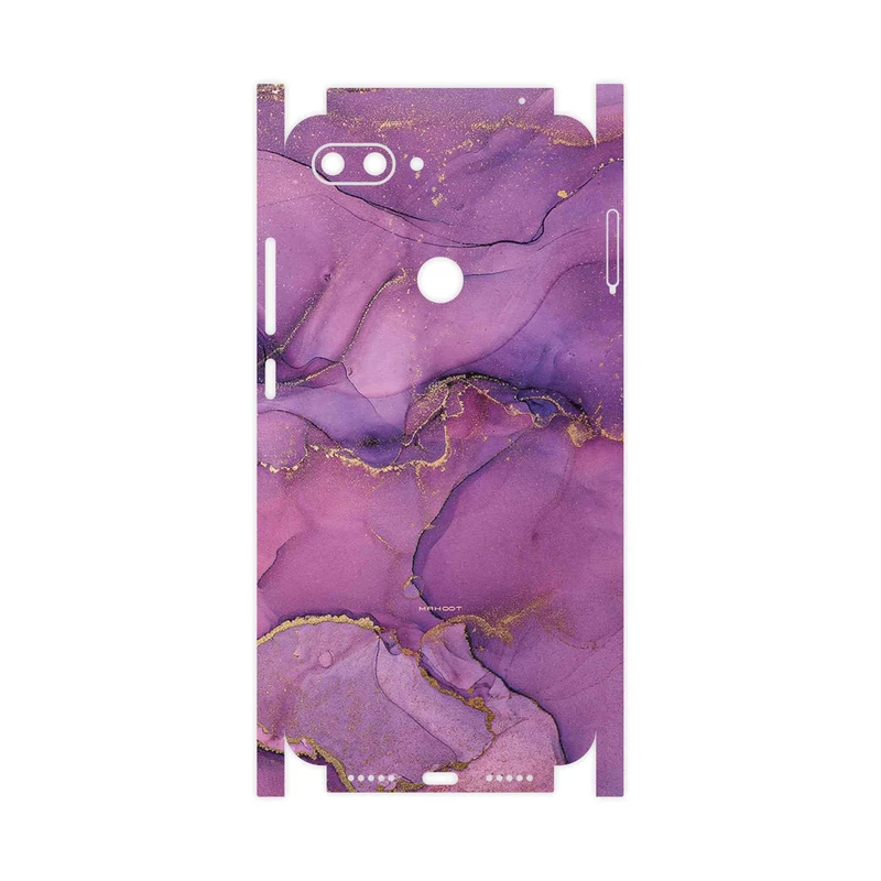 برچسب پوششی ماهوت مدل Purple Marble-FullSkin مناسب برای گوشی موبایل شیائومی Mi 8 Lite