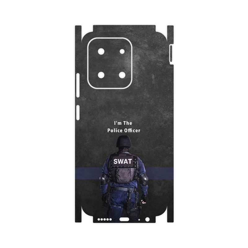 برچسب پوششی ماهوت مدل Police Officer-FullSkin مناسب برای گوشی موبایل شیائومی Poco C85