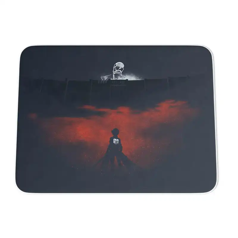 ماوس پد  طرح حمله به تایتان ها  مدل attack on titan mp06