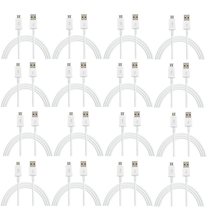 کابل تبدیل USB به microUSB کد 454874 طول 1.2 متر بسته 16 عددی