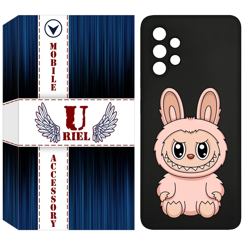 کاور یوریل مدل KSH کد 138 طرح عروسک لبوبو مناسب برای گوشی موبایل سامسونگ Galaxy A32 4G