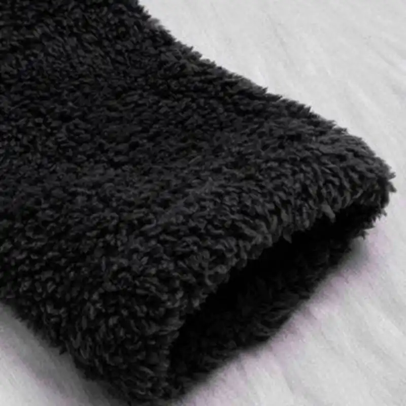 پالتو زنانه مدل تدی بلند رنگ مشکی