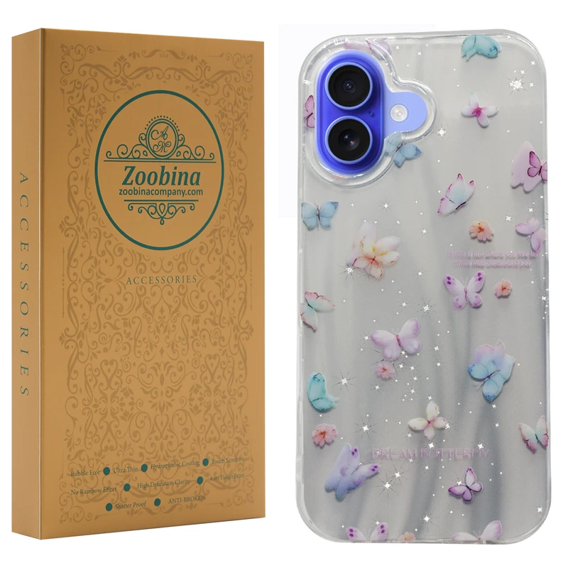 کاور زوبینا مدل Lena مناسب برای گوشی موبایل اپل iPhone 17
