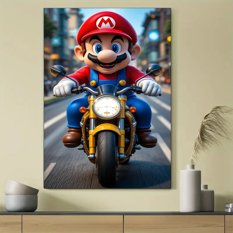 تابلو شاسی مدل سوپر ماریو موتور سوار