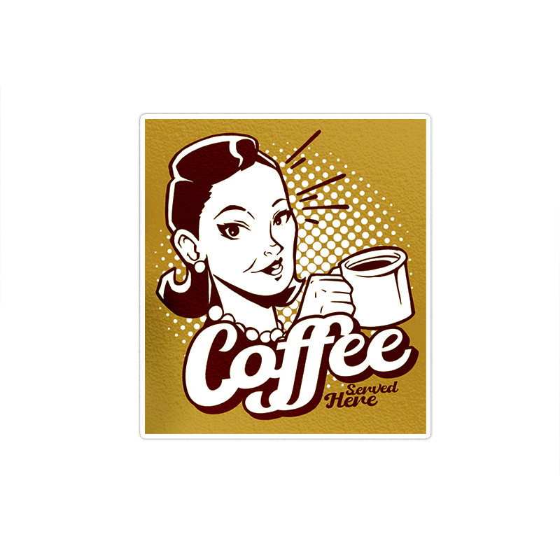 استیکر تزئینی موبایل و تبلت ماسا دیزاین مدل stkv0290 طرح coffee