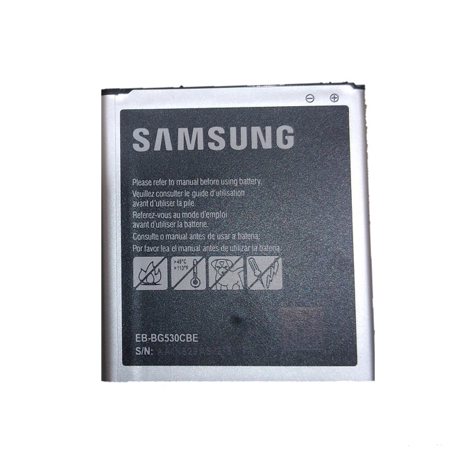 تصویر باتری موبایل مدل EB-BG530CBE ظرفیت 2600 میلی آمپر ساعت مناسب برای گوشی موبایل سامسونگ Galaxy J5 2015 / Grand Prime Plus / J3