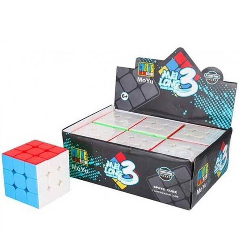 مکعب روبیک مویو طرح میلانگ 3 بسته 6 عددی