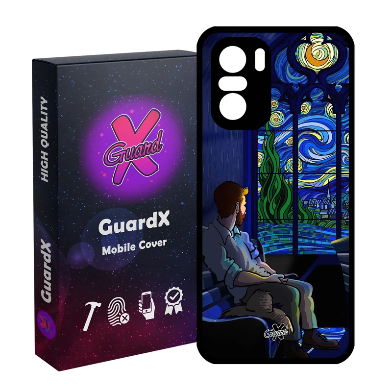 کاور گارد ایکس طرح Art مدل Glass10583 مناسب برای گوشی موبایل شیائومی Poco F3/MI 11X/MI 11X Pro/Redmi K40/K40 Pro