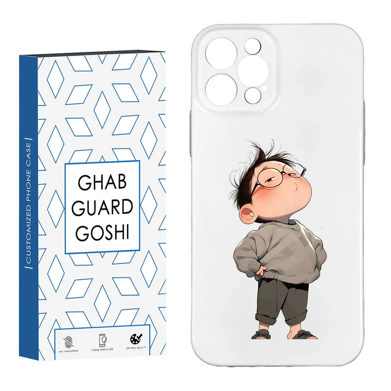کاور قاب گارد گوشی طرح پسر فانتزی کد HARD-07 مناسب برای گوشی موبایل اپل IPHONE 12 PRO