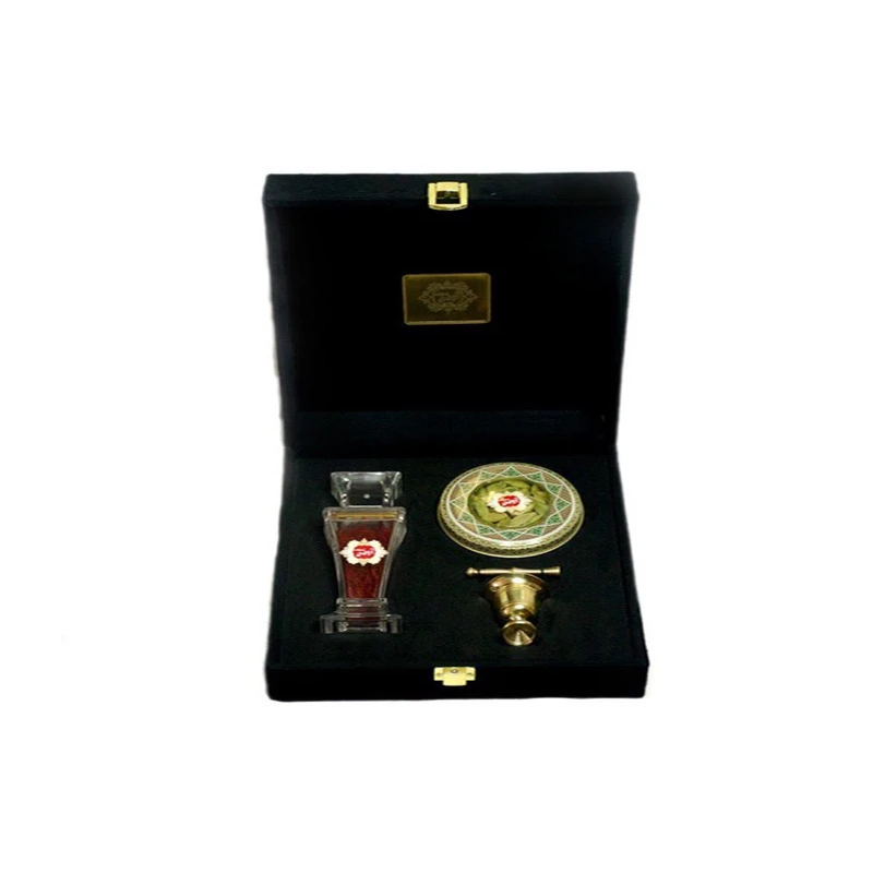 زعفران نگین آوین چاکرالحسینی - 1 مثقال به همراه هاون و هل - 10 گرم