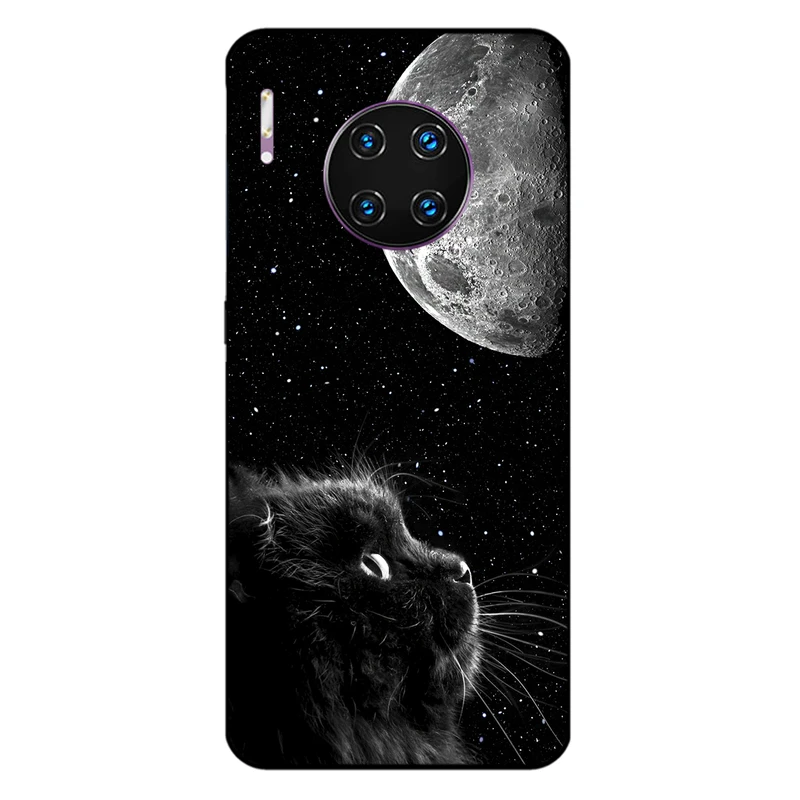 کاور مگافون طرح گربه مدل 1882 مناسب برای  گوشی موبایل هوآوی Mate 30 