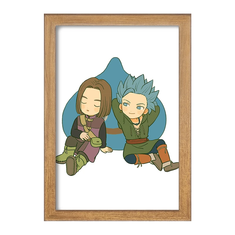 تابلو خندالو مدل بازی دراگون کوئست (Dragon Quest) کد 35222