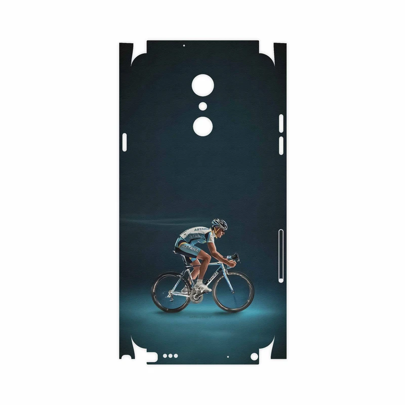برچسب پوششی ماهوت مدل Road cycling-FullSkin مناسب برای گوشی موبایل ال جی Q Stylus