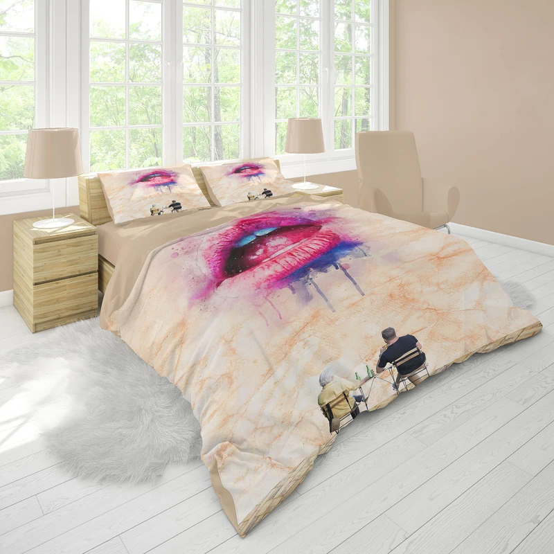 سرویس خواب 2 نفر 6 تکه مدل B140 میکروچاپ دیجیتال 