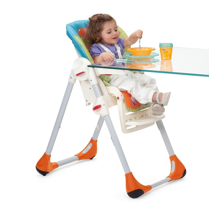 صندلی غذاخوری کودک چیکو مدل Polly 2 in 1