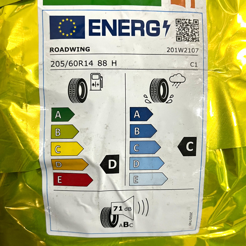 لاستیک خودرو رودوینگ مدل RW-581 سایز 205/60R14 - دو حلقه