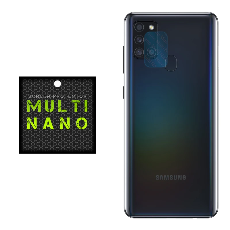 محافظ لنز دوربین مولتی نانو مدل Pro مناسب برای گوشی موبایل سامسونگ Galaxy A21S