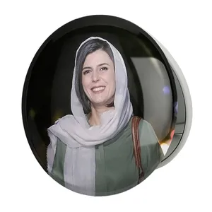 آینه جیبی خندالو طرح لیلا حاتمی مدل تاشو کد 6272 