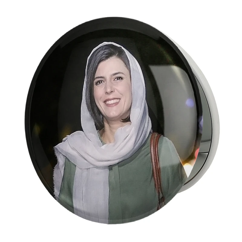 آینه جیبی خندالو طرح لیلا حاتمی مدل تاشو کد 6272 