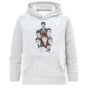 هودی زنانه طرح la casa de papel مدل H402