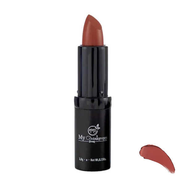 رژ لب جامد مات مای میکاپ استوری مدل LP رنگ قرمز آجری شماره 4