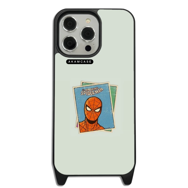 کاور آکام مدل AMC-WLA15PROMAX-SPIDER MAN15 مناسب برای گوشی موبایل اپل iPhone 15 Pro Max