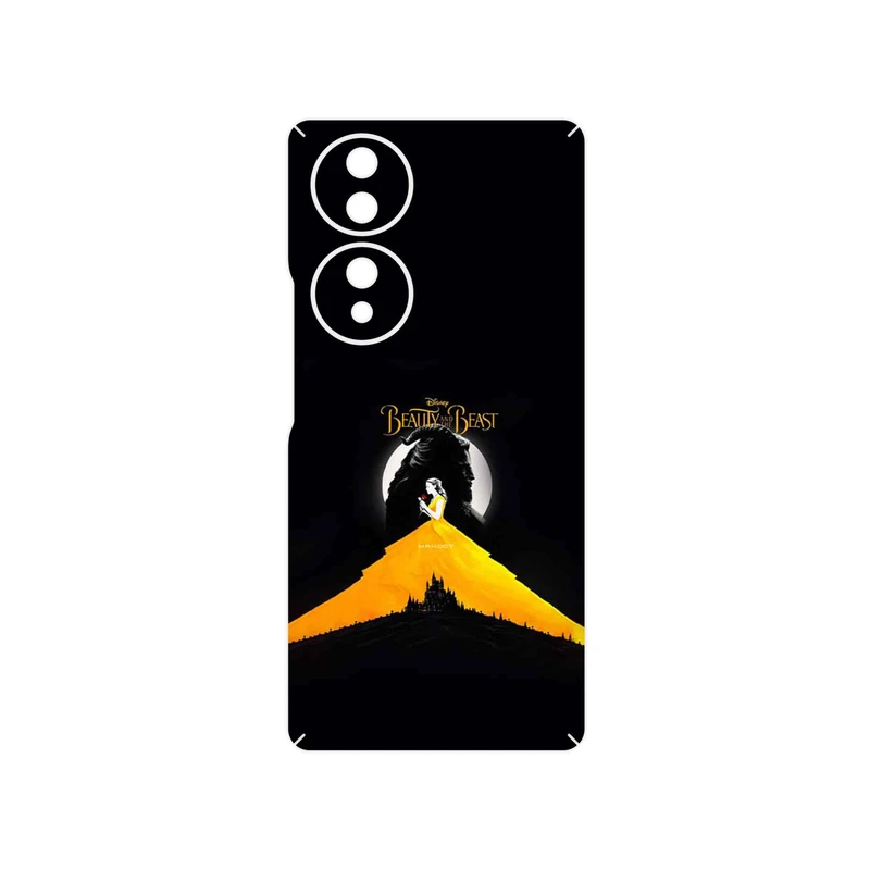 برچسب پوششی ماهوت مدل Beauty and the Beast مناسب برای گوشی موبایل آنر 70