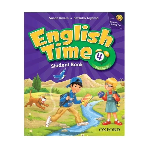 کتاب english time 4 اثر Susan Rivers &amp; Setsuko Toyama انتشارات Oxford