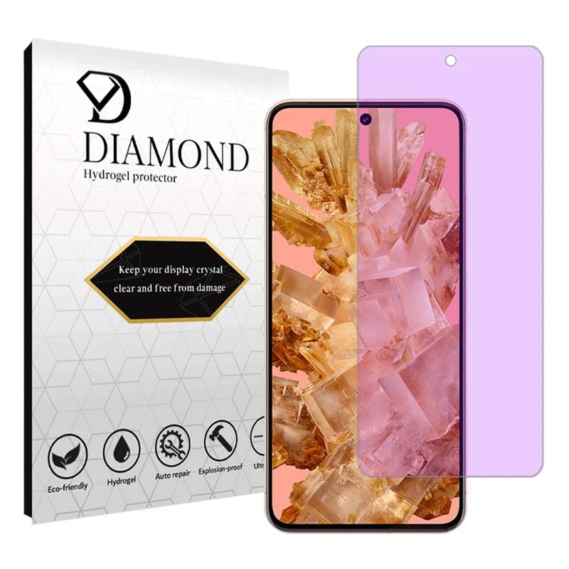 محافظ صفحه نمایش آنتی پرپل دیاموند مدل Tough مناسب برای گوشی موبایل گوگل Pixel 8