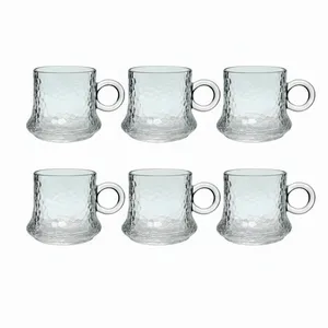 فنجان دلی سوگا مدل یخی و برفی کد A1 بسته 6 عددی