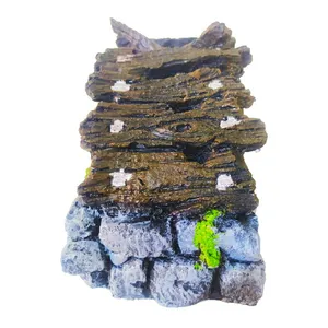 دکوری آکواریوم طرح پل مدل 056