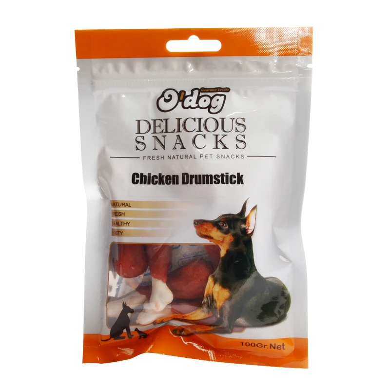 تشویقی سگ اداگ مدل ران مرغ وزن 100 گرم