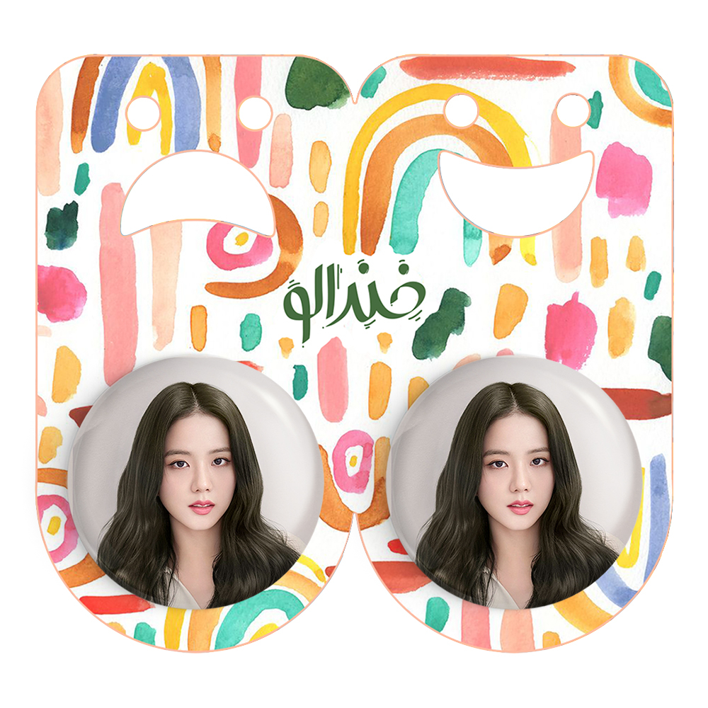 پیکسل خندالو مدل جیسو بلک پینک کد 14124 به همراه مگنت