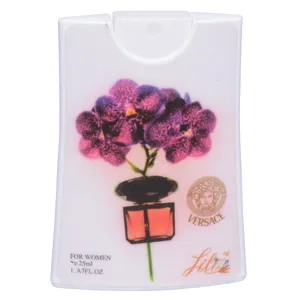 عطر جیبی زنانه لیلی گل مدل Versace حجم 25 میلی لیتر