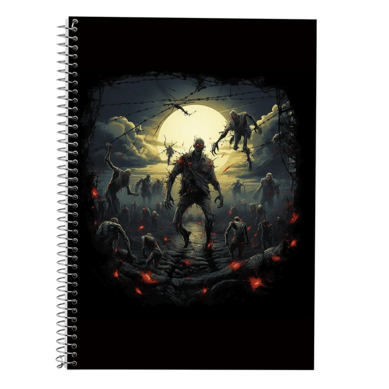 دفتر زبان 50 برگ مدوپد مدل سه خط طرح تایتان Titan کد DF11979