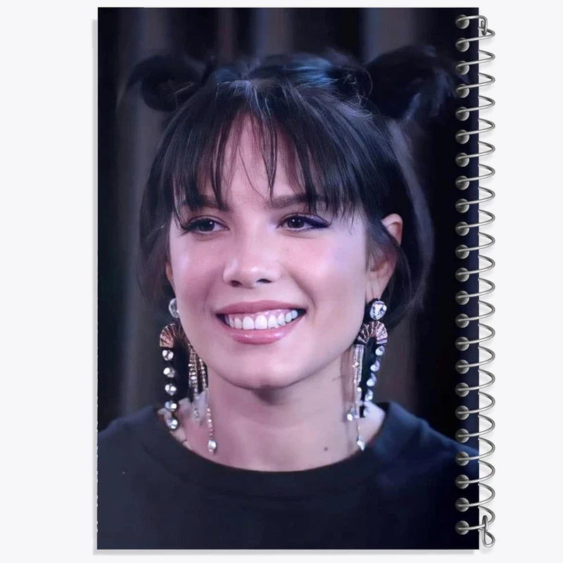 دفتر شطرنجی 50 برگ خندالو طرح هالزی Halsey کد 19088