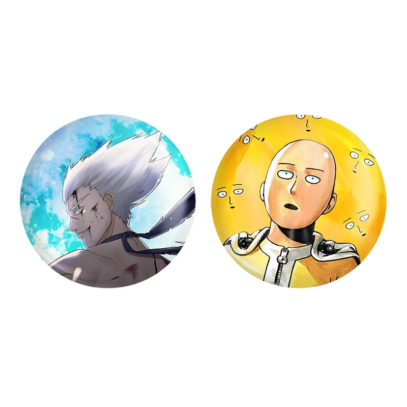 مگنت خندالو طرح سایتاما و گارو انیمه مرد تک مشتی کد 1138411387 مجموعه 2 عددی