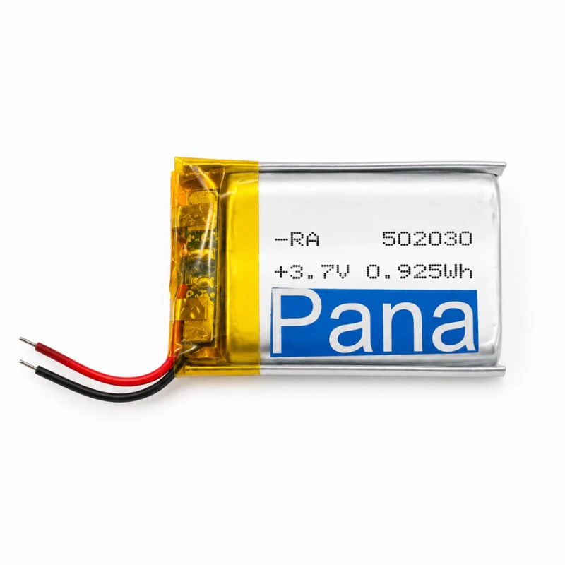 باتری لیتیومی قابل شارژ مدل pana-925ma ظرفیت 925 میلی‌آمپرساعت