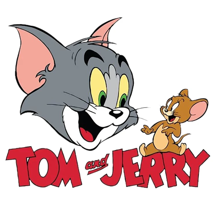 استیکر پارچه و لباس پاد آفرین مدل تام و جری کد DKST271