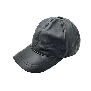 کلاه کپ مردانه مدل چرم طبیعی