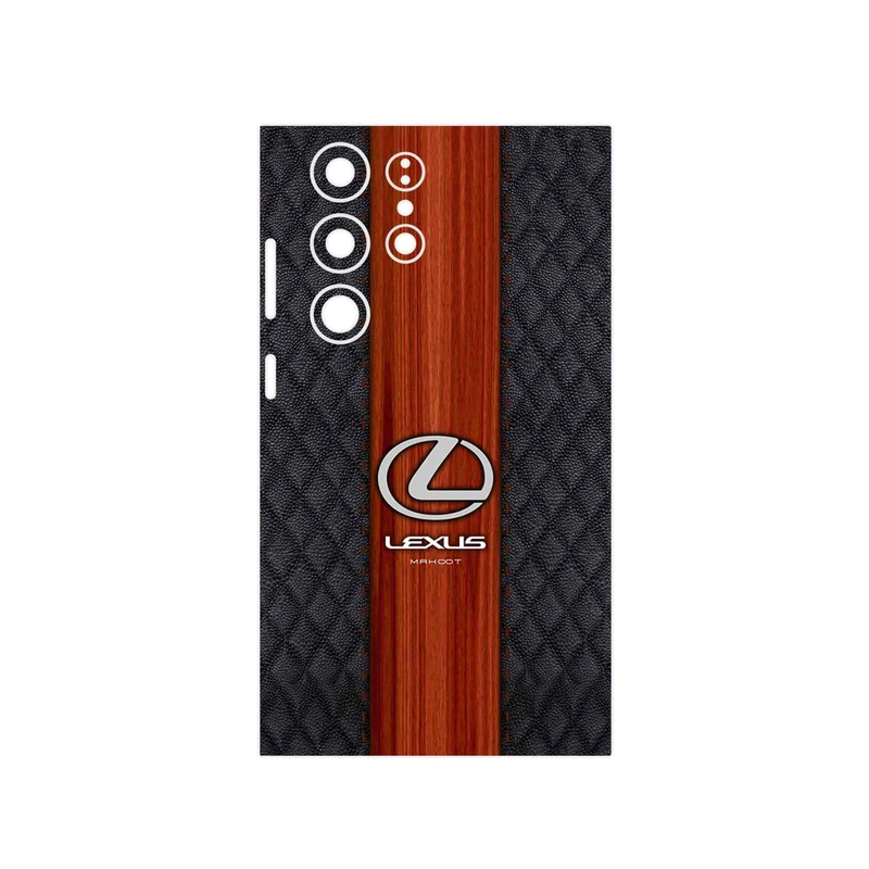 برچسب پوششی ماهوت مدل Lexus_Logo مناسب برای گوشی موبایل سامسونگ Galaxy S23 Ultra