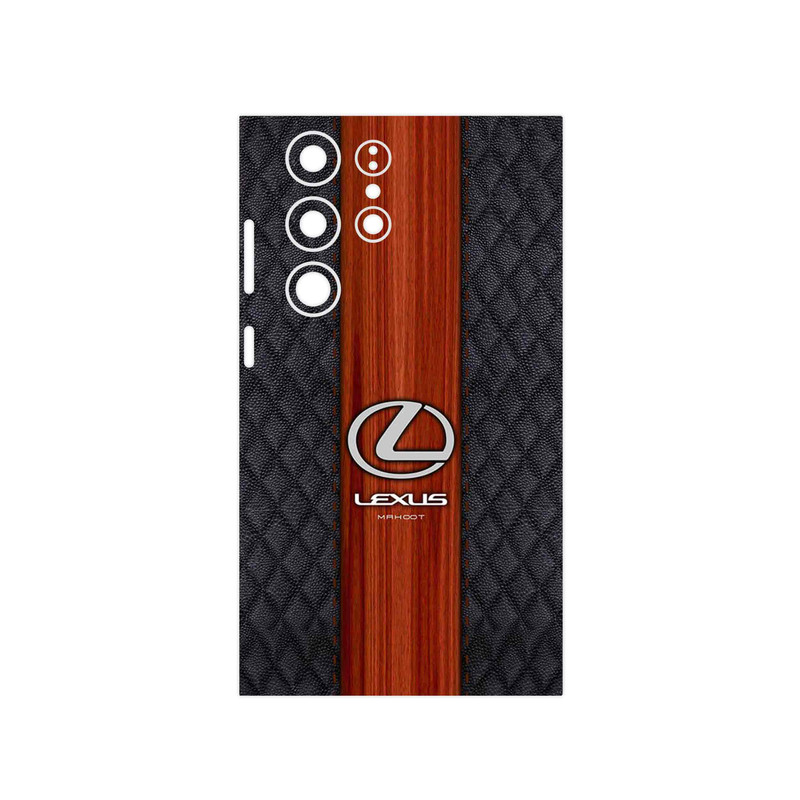 برچسب پوششی ماهوت مدل Lexus Logo مناسب برای گوشی موبایل سامسونگ Galaxy S23 Ultra
