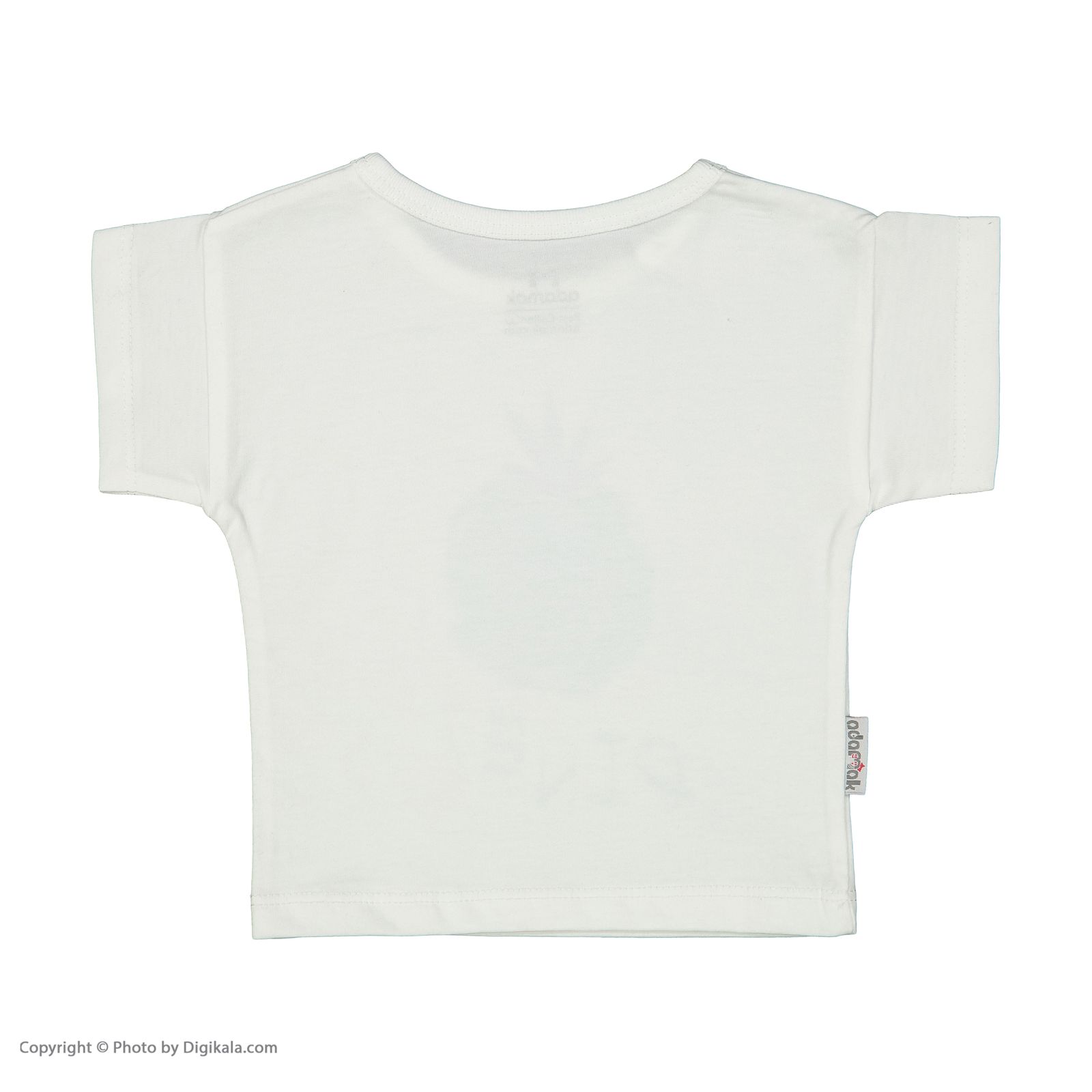 ست تی شرت آستین کوتاه و شلوارک نوزادی پسرانه آدمک مدل 2171237-90 -  - 5
