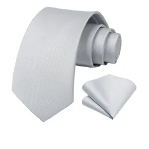 ست کراوات و دستمال جیب مردانه مدل TVF کد 6
