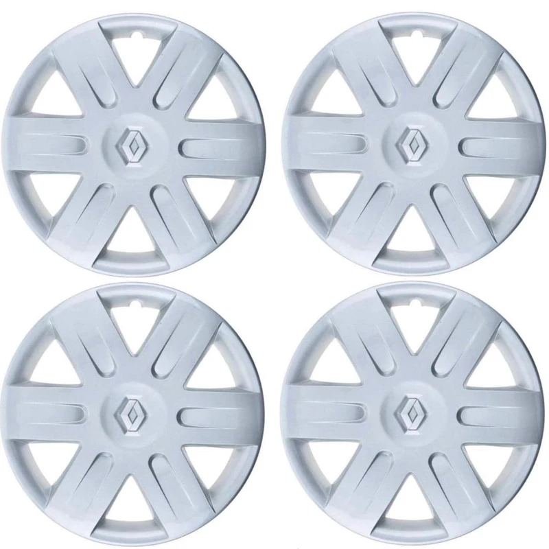  قالپاق چرخ صنایع خودرو حامد مدل SSH90 سایز 15 اینچ مناسب برای رنو L90 بسته 4 عددی