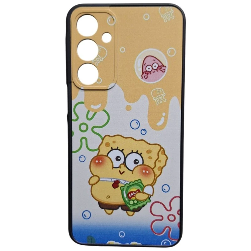 کاور طرح باب اسفنجی مدل 16 مناسب برای گوشی موبایل سامسونگ Galaxy A16