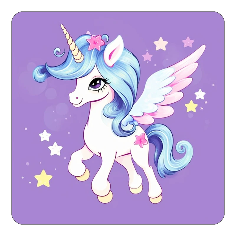 مگنت کاکتی طرح اسب تک شاخ و یونیکورن مدل mp32139