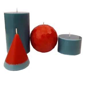 شمع دست ساز مدل box-48 مجموعه 4 عددی 