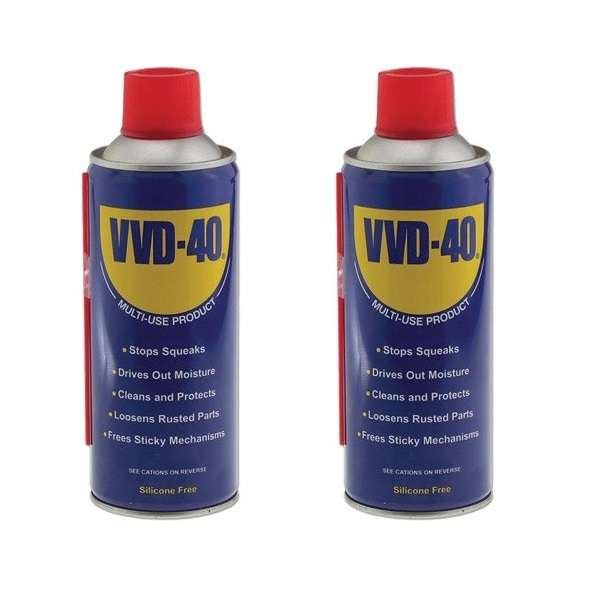 اسپری روان کننده وی دبلیو-40 مدل 40 حجم 330 میلی لیتر بسته 2 عددی اسپری روان کننده وی دبلیو-40 مدل 40 حجم 330 میلی لیتر بسته 2 عددی